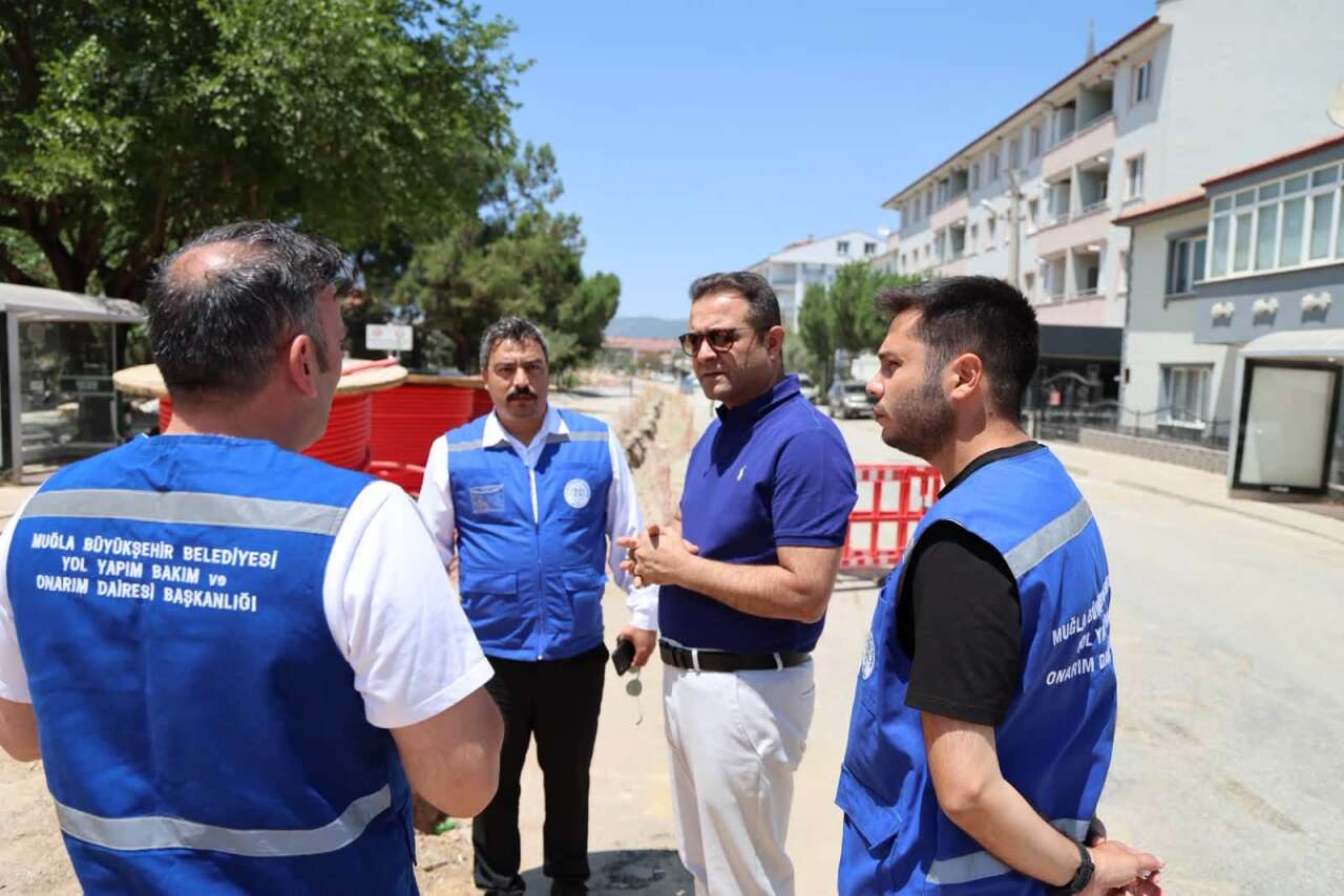 Muğla Büyükşehir Belediyesi Genel Sekreteri Tayfun Yılmaz Çalışmaları Yerinde İnceledi 3